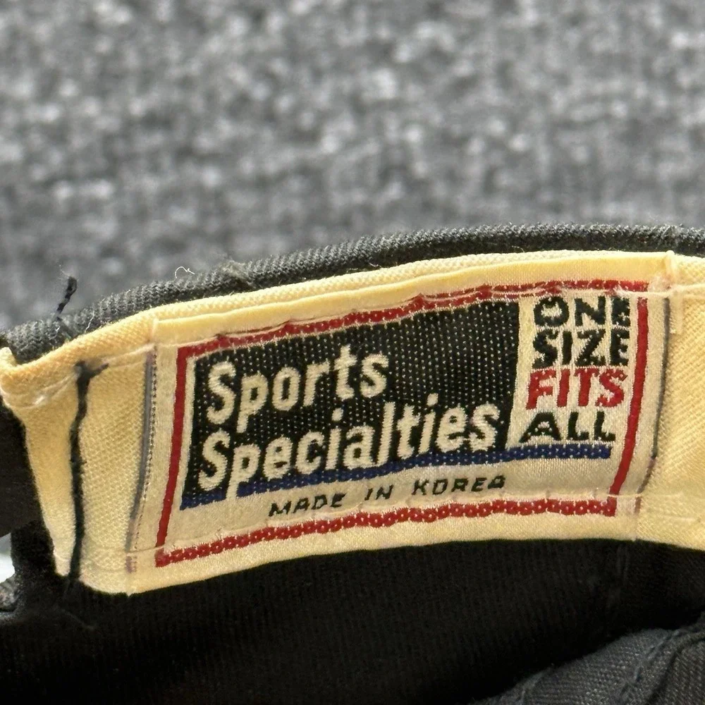 Vintage 1990s NHL Sports Specialities‎ Pittsburgh Penguins Script Snapback Hat
